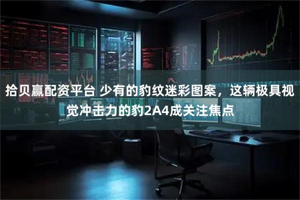 拾贝赢配资平台 少有的豹纹迷彩图案，这辆极具视觉冲击力的豹2A4成关注焦点